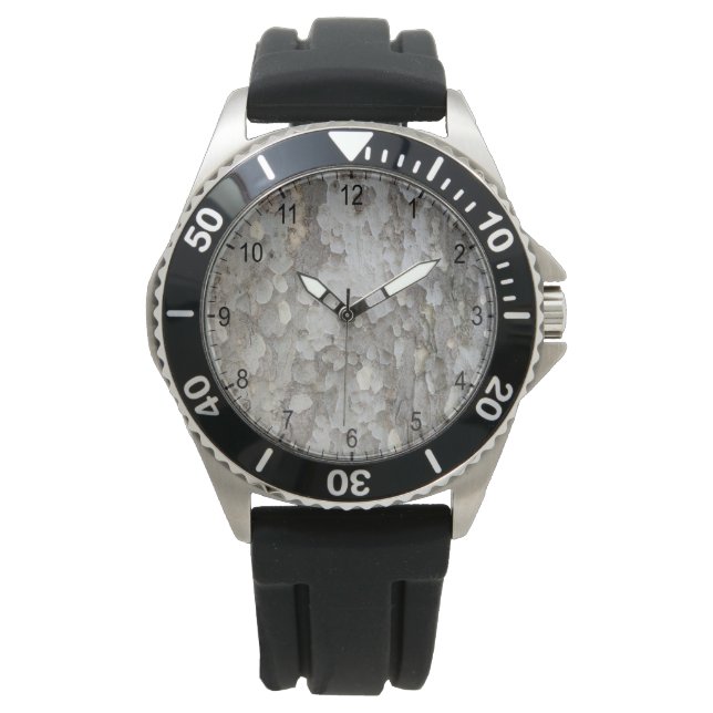 Träd bark mönster armbandsur (Framsida)