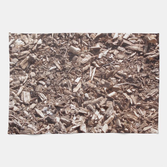 Träd bark, natur, Brown Kökshandduk (Horisontell)