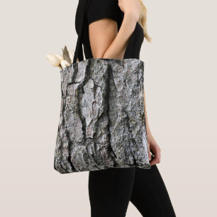 Träd Bark Nature Tote Bag Tygkasse