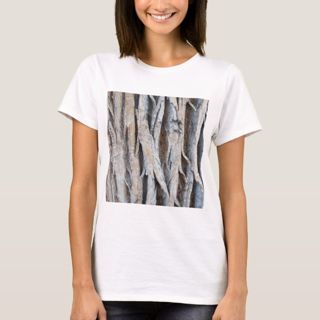 Träd Bark T Shirt (Framsida)