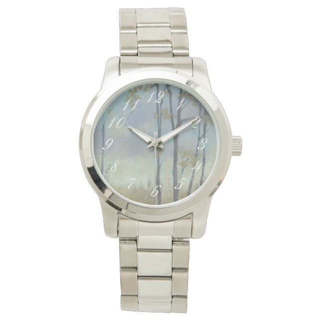 Träd-belagd veteglas I Armbandsur (Framsida)