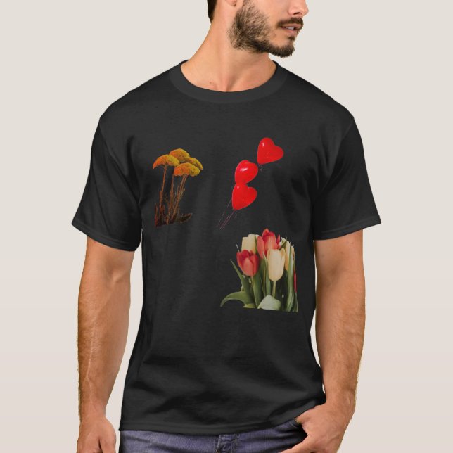träd blomma t shirt (Framsida)