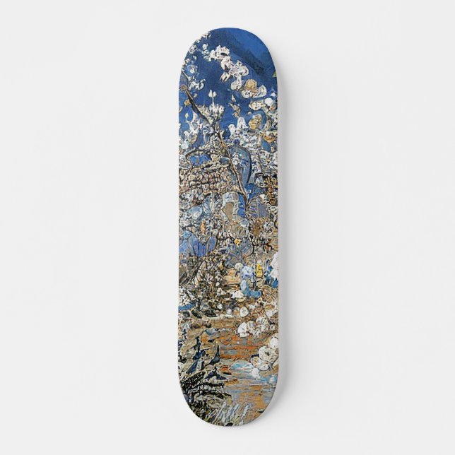 TRÄD BLOMMAR MINI SKATEBOARD BRÄDA 18,5 CM (Framsida)