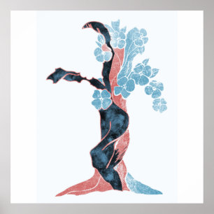 Träd Blommar Poster