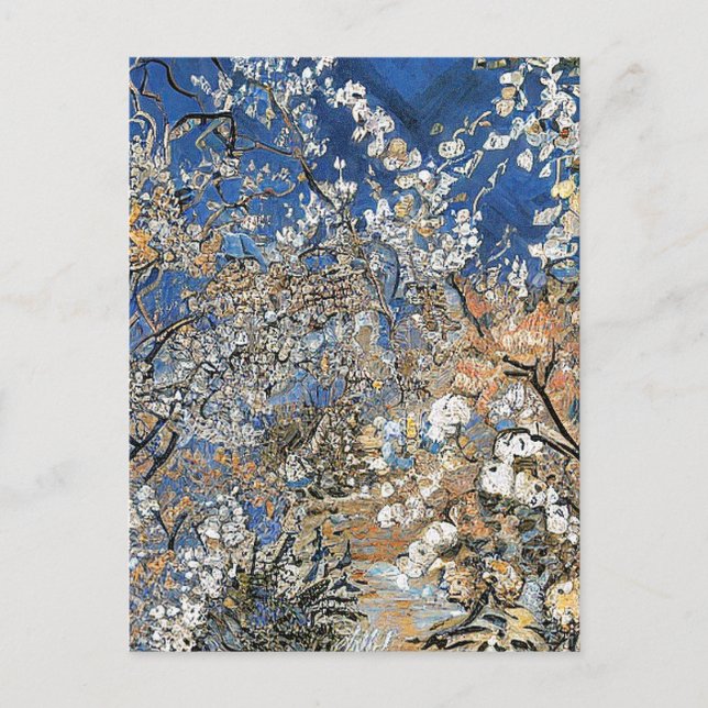 TRÄD BLOMMAR VYKORT (Framsida)