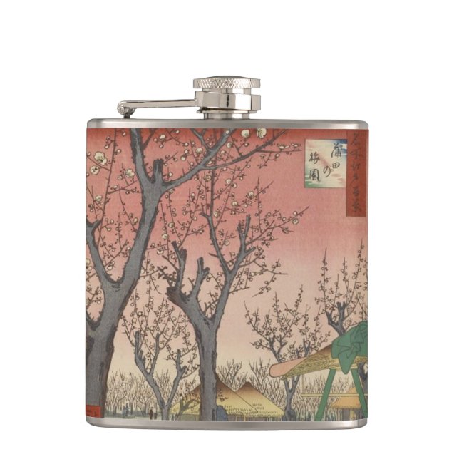 Träd Blommars Plum Garden Japanska Fickplunta (Framsidan)