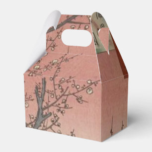 Träd Blommars Plum Garden Japanska Presentaskar