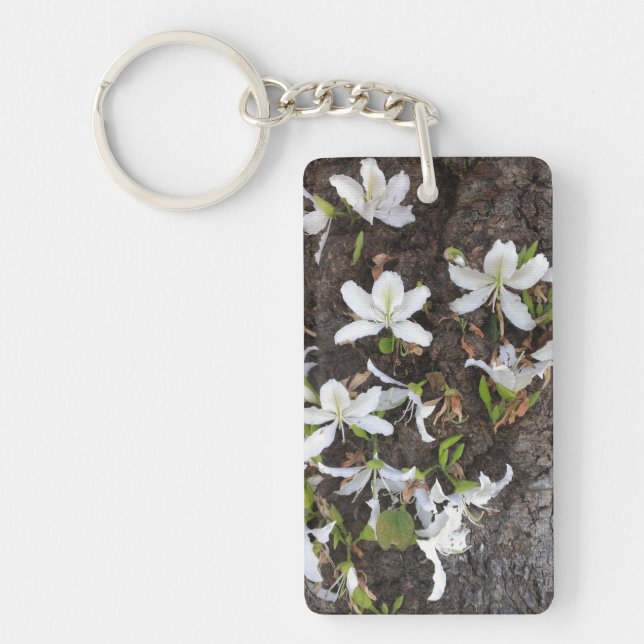 Träd blommor nyckelring (Framsidan)
