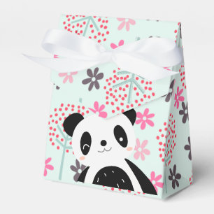 Träd, Blommor och Panda Bears Presentaskar