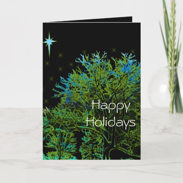 Träd Blues Helgkort (Framsida)