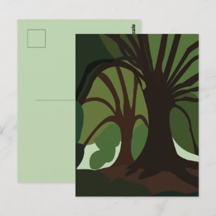 Träd Botanisk Natur Vykort
