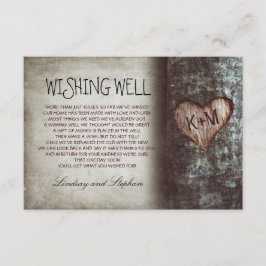 träd bröllop vill ha ett bra rustiskt kort