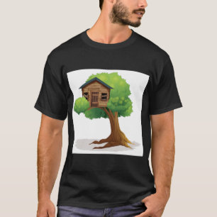 träd-brygga dimma-ölrecension Classic T-Shir T Shirt