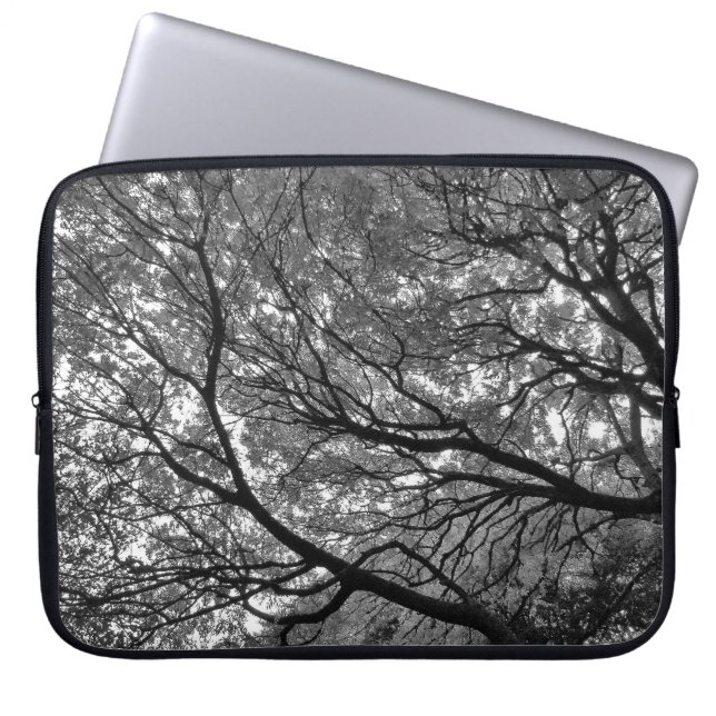 Träd Canopy III, Bute Park, Cardiff Laptop Fodral (Framsidan)