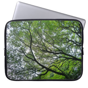 Träd Canopy V, Bute Park, Cardiff Laptop Sleeve