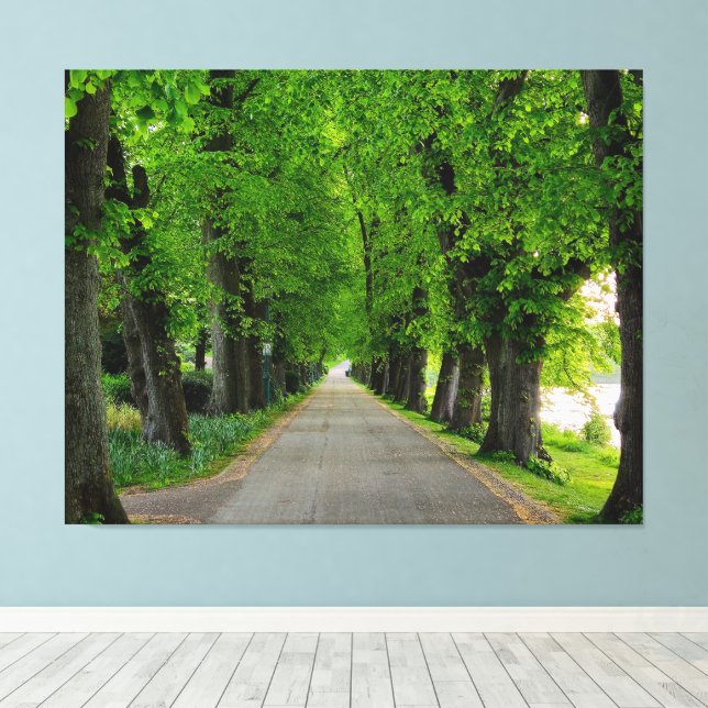 Träd Canvastryck (Insitu (trägolv))