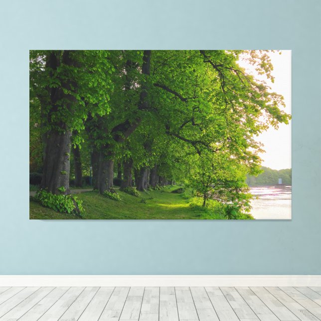 Träd Canvastryck (Insitu (trägolv))