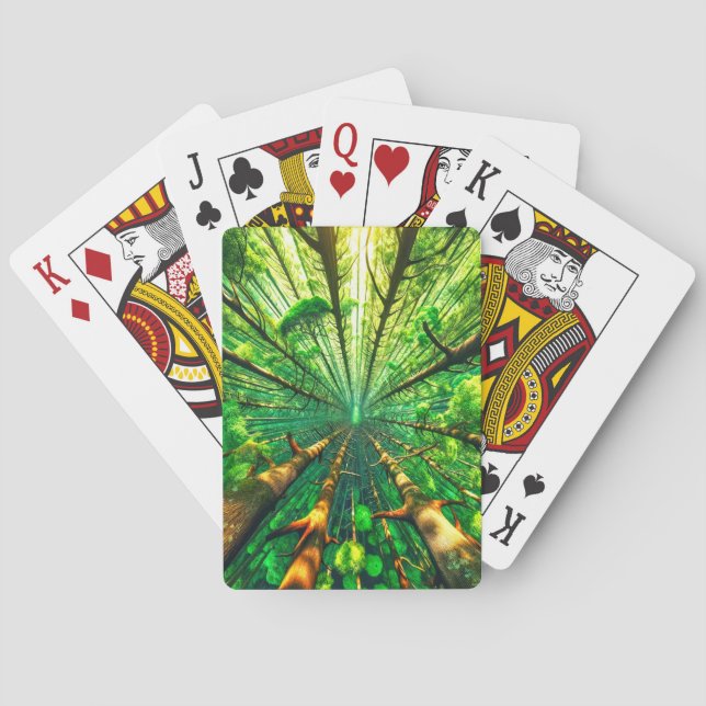 Träd Casinokort (Baksidan)