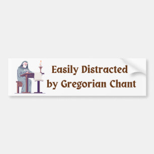 Trad Catholic Latin Mass Gregorian Chant Bildekal
