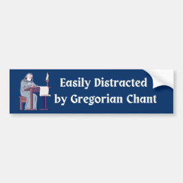 Trad Catholic Latin Mass Gregorian Chant Bildekal