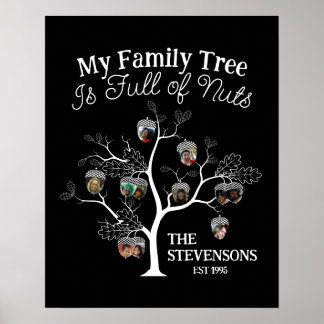 Träd, den berömda familjen Black Bild, är Fullt i Poster