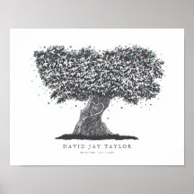 Träd des Lebens - Minnesgåva för förlusten av papp