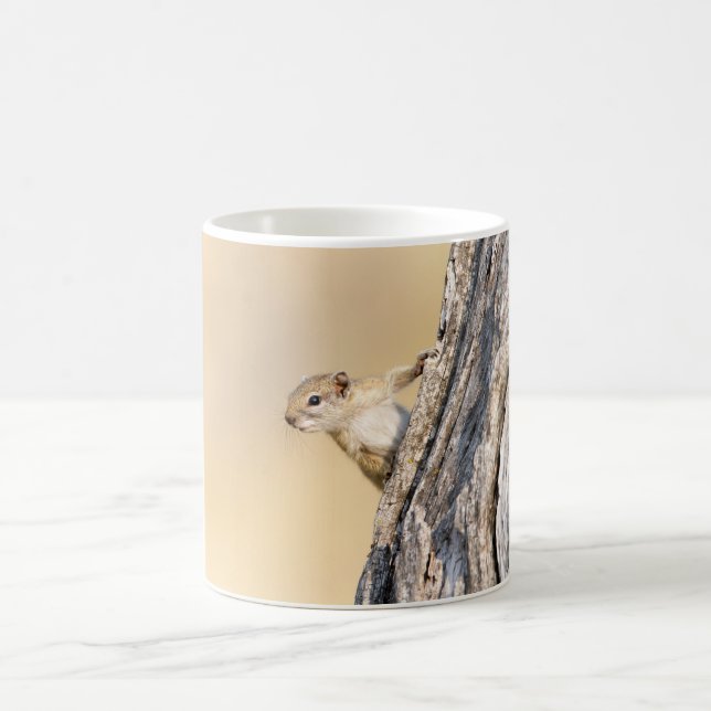 Träd ekorre kaffemugg (Center)