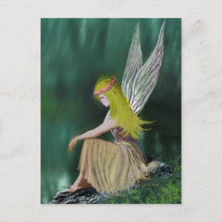 Träd Fairy A Vykort