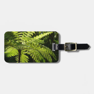 Träd Fern i regnskogen Bagagebricka