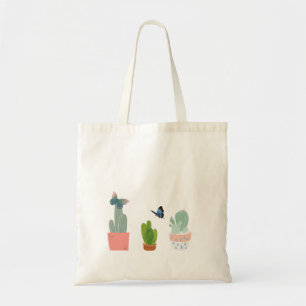 Träd Fjäril Söt Design Tote Väska