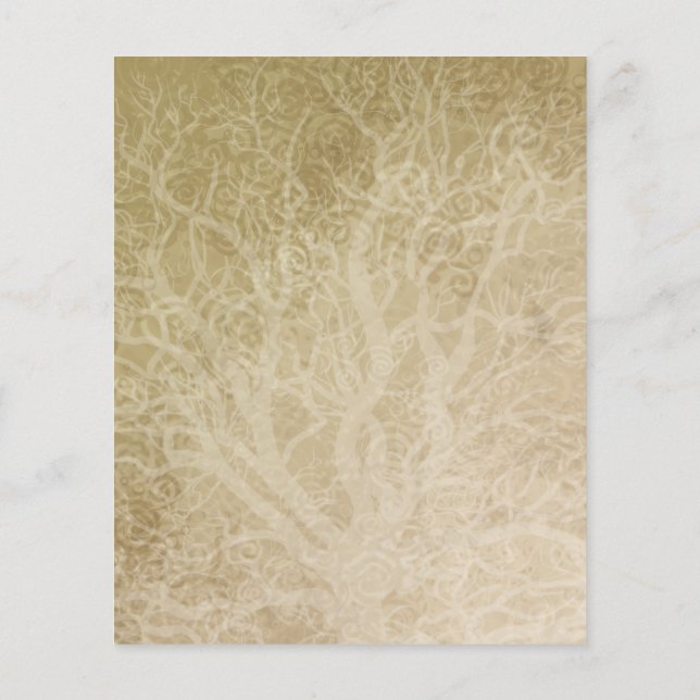 Träd Flygblad (Baksidan)