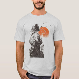 Träd för bakrusAlan människa T-shirt