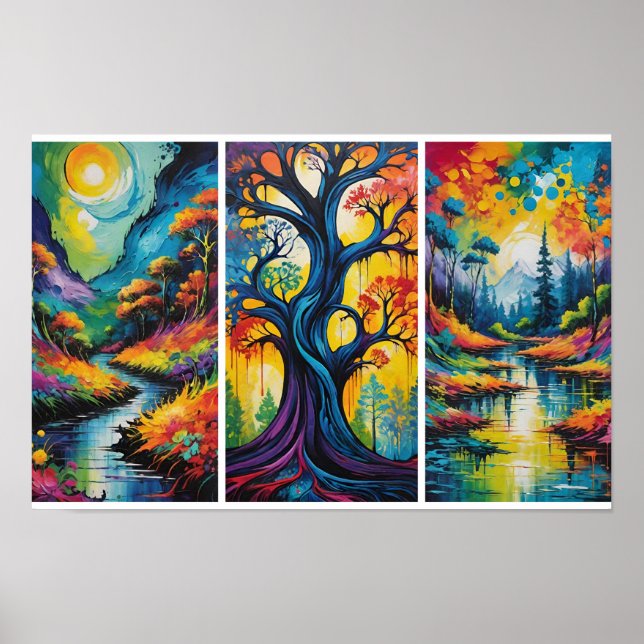 Träd för kunskap poster (Framsidan)