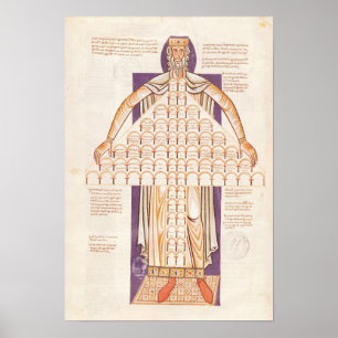 Träd för Ms 354 fol.256v av Consanguinity Poster