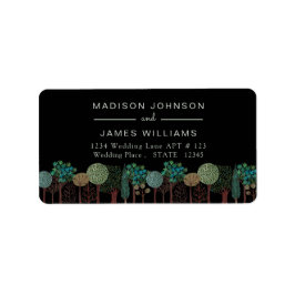 Träd Forest Woodland | BRÖLLOP | ADRESSETIKETTER