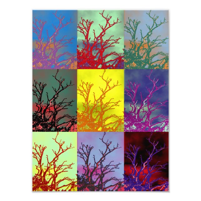 TRÄD FOTOTRYCK (Framsidan)