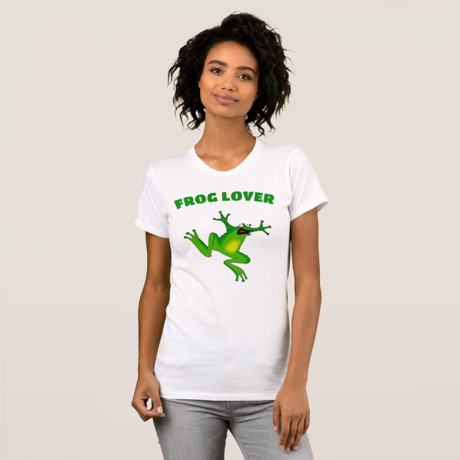Träd Frog Älskare T-Shirt (Hel framsida)