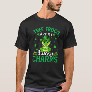 Träd Frog är min lyckliga charms Träd Frog St. Pat T Shirt