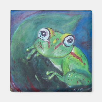 Träd Frog av Tiffany Deering Magnet