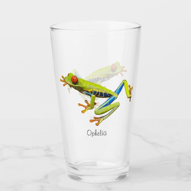 Träd Frog Glaskopp (Framsida)