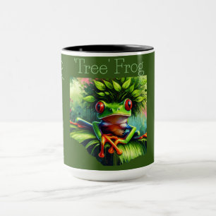 "'Träd' Frog" Mugg