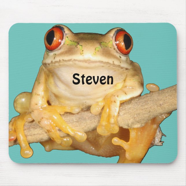 Träd Frog Musmatta (Framsidan)