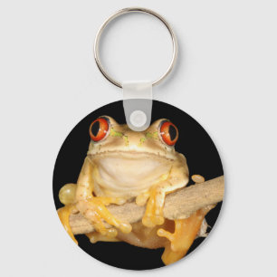 Träd Frog Nyckelring