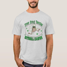 Träd Frog Tossin'National Champion T-Shirt