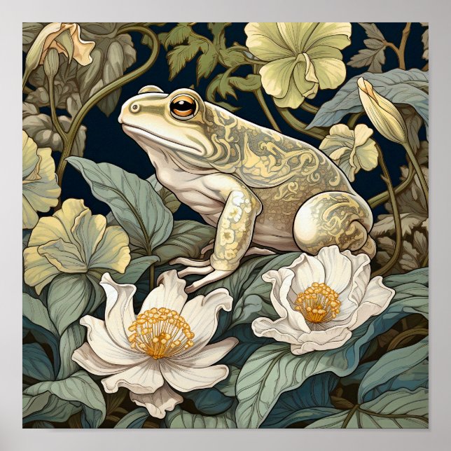 Träd Frog Wall Art Wildlife Animal Poster (Framsidan)