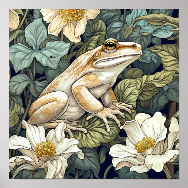Träd Frog Wall Art Wildlife Animal Poster (Framsidan)