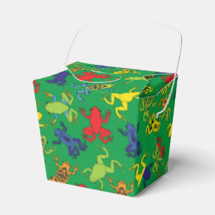 Träd Frogs Barns födelsedag Cute Presentaskar