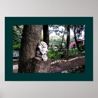Träd Gargoyle Poster