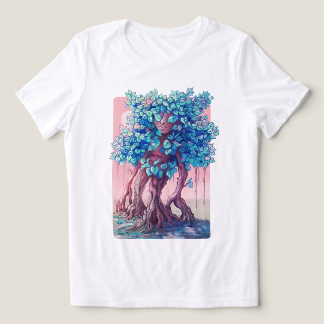 Träd Girl T Shirt (Design Framsida)