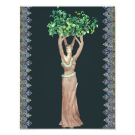 Träd Goddess Poster